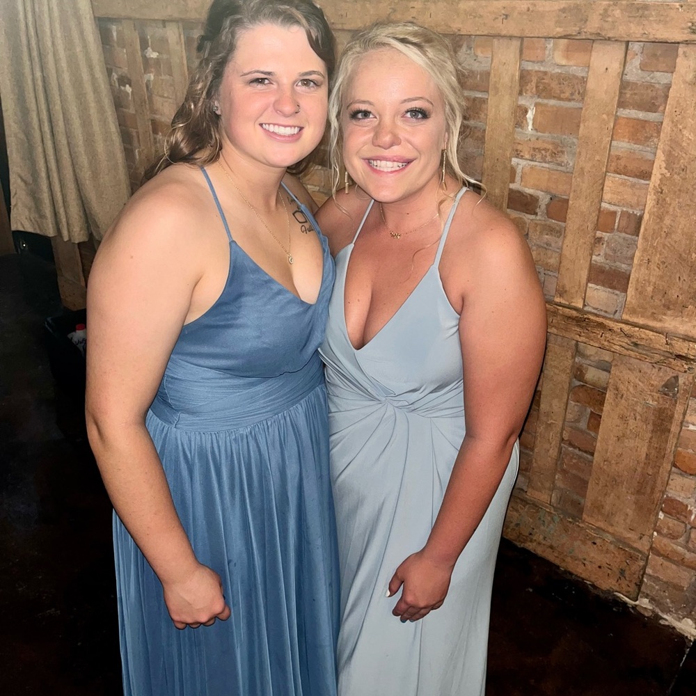 David’s Bridal Blue Bridesmaid Dresses